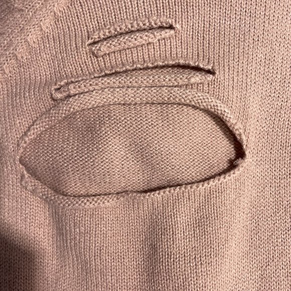 Lola x LF Dusty Rose Distressed Hoodie - Picture 5 of 7